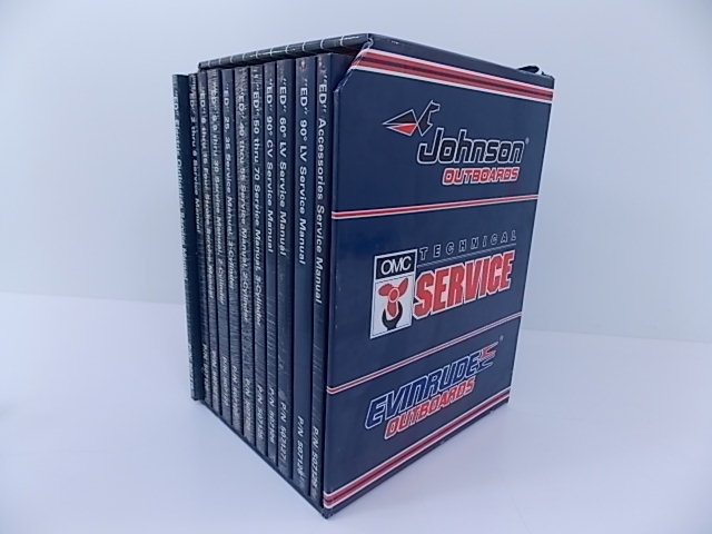 Johnson Evinrude Service Manual Set "ED" 507118