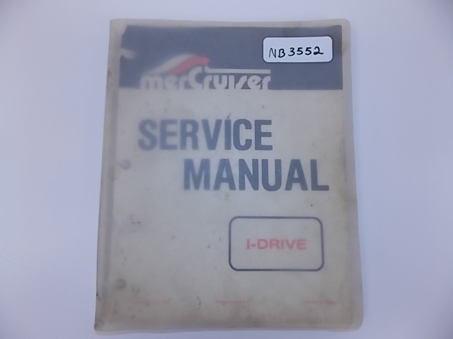 Mercruiser Service Manual I-Drive 1978-82 C-90-86137