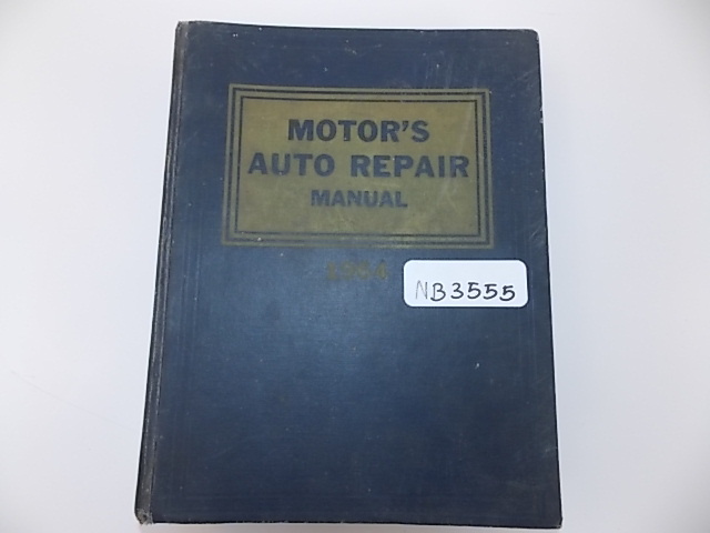 1964 Motor's Auto Repair Manual 27th Edition