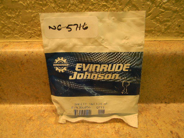 New Johnson Evinrude Neutral Safety Switch 386056 Used from 1973-2005