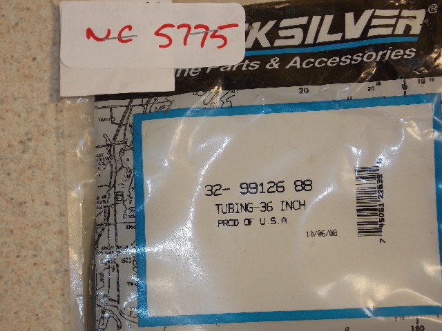 NEW Mercury Quicksilver Tubing-36 inch 32-99126 88 9912688