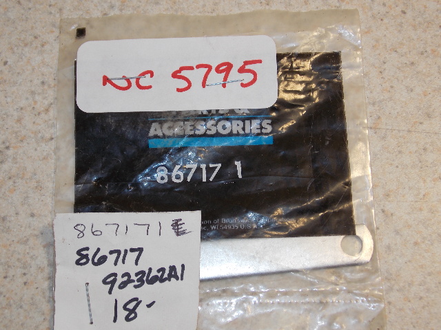 NEW Mercury Primary Lever Throttle Advance 86717 92362A1 1980-1994 18 20 25 HP