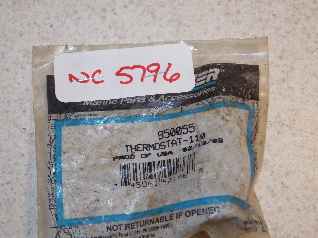 NEW Mercury Quicksilver Thermostat 110 850055 850055001