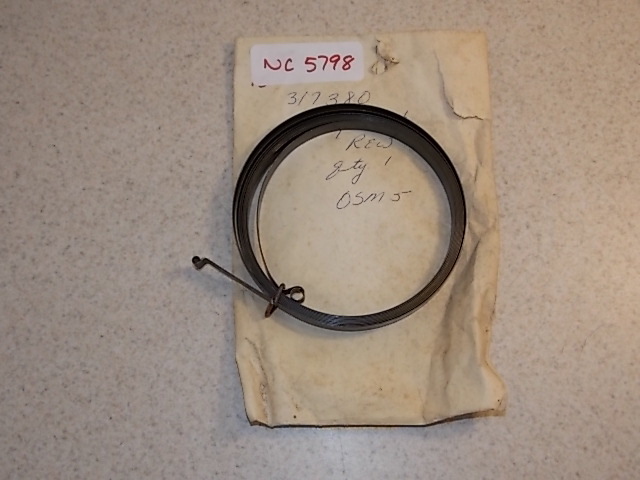 NEW Johnson Evinrude Starter Rewind Spring 317380 1971-1972 50 HP