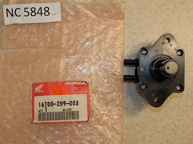 NEW Honda Fuel Pump Assy. 16700-ZW9-003 2007 & Older BF 8 / 9.9 / 15 / 20 HP