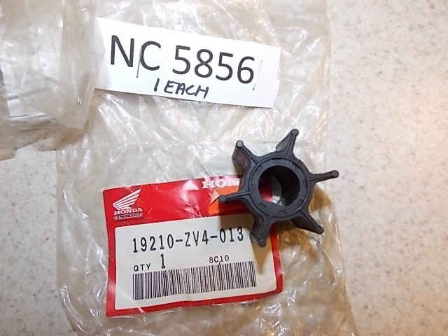 NEW Honda Pump Impeller 19210-ZV4-013 1997 BF 9.9 & 15 HP