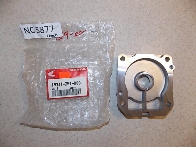 NEW Honda Water Pump Housing 19241-ZW1-B00 1999 & 2000 BF 75 / 90 / 115 / 130 HP