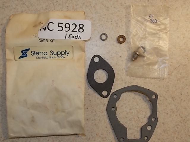 New Sierra Carburetor Repair Kit 18-7020