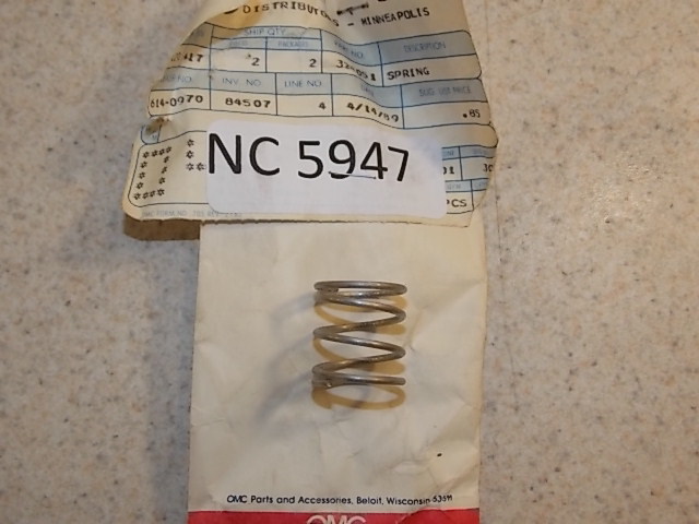 NEW Johnsons Evinrude OMC Thermostat Spring 328051 1982-2005 5 - 30 HP