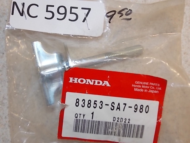 NEW Honda Spare Tire Fastener Holder Bolt 83853-SA7-980