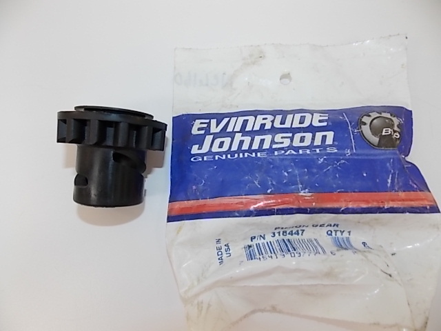 NEW Johnson Evinrude Pinion Gear 318447 1973-1990 5 6 8 HP