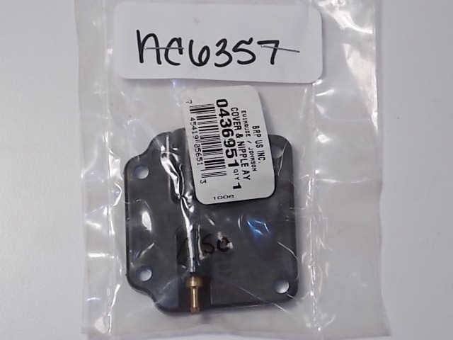 New Johnson Evinrude OMC Cover & Nipple Assembly 436951 1994-2005