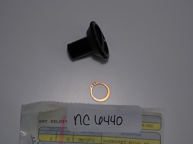 New Johnson Evinrude OMC Knob & Ring 387272 1976-1985 10 15 HP