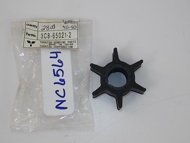 NEW Nissan Tohatsu Water Pump Impeller 3C8-65021-2 2002 and earlier-2014 40 50
