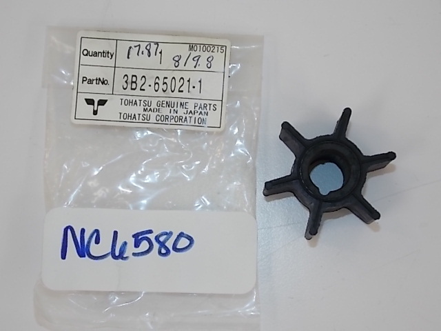 NEW OEM Nissan Tohatsu Impeller 3B2-65021-1 2002 & earlier-2014 8 9.9 HP