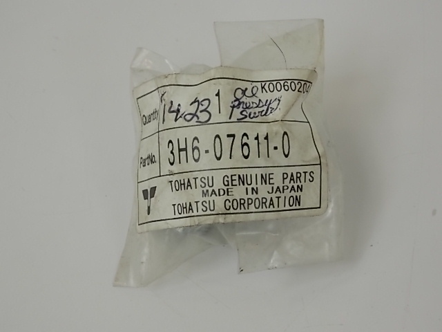 NEW OEM Nissan Tohatsu Oil Pressure Switch 3H6-07611-0 2002 - 2014 4 - 30