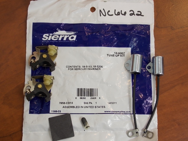 NEW Sierra Tune Up Kit w/ Points Replaces Mercury 398-174 McCulloch 1340135