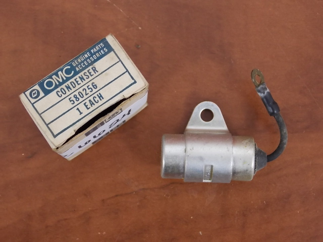 NEW OMC Condenser 1968 DU-15S DU-15F DUE-15S 580256 0580256