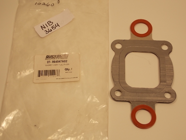 New Quicksilver Mercury Elbow Gasket Assembly 864547A02