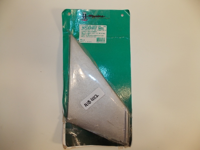 New Mercury Weld Install Aluminum Replacement Skeg V6 & Stern Drive