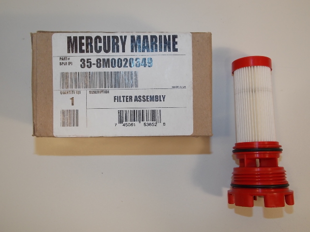 New Mercury Filter Assembly 8M0020349 2006-2011 135 150 175 200 225 250 275 300