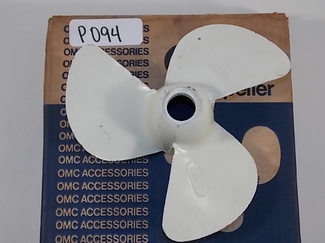 New OMC Johnson Evinrude Aluminum Propeller 310208 8 x 4 1/2 3 & 4 HP