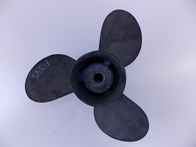 Johnson Evinrude OMC Emergency Plastic Propeller 15 Spline 14 1/2" diameter