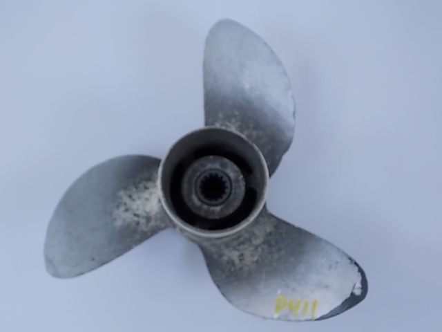 Johnson Evinrude Aluminium Propeller 9 x 11  15 20 25 30 35 HP 14 Spline  386317