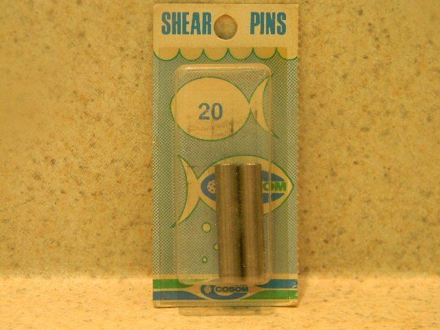 New Shear Pin Set # 20 Evinrude Scott Mcculloch Bearcat