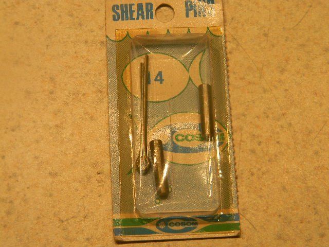 New Shear Pin Set # 14 Hiawatha Mcculloch Sears Elgin Ted Williams