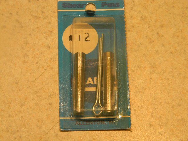 New Shear Pin Set # 12 Chrysler Evinrude Johnson Sea King Buccaneer