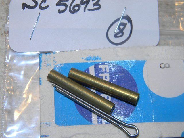 New Shear Pin Set # 8 Buccaneer Evinrude Johnson Clinton OEM 203663