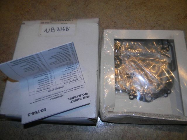 NEW Quicksilver Carb Repair 3302-804844001 305-350 1986 & Up V6 & V8