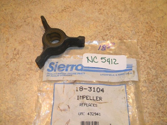 Sierra Johnson Evinrude Impeller 1968 - 1976 1977 1978 ~ 60 65 75 HP