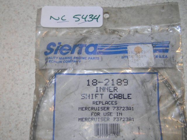 Mercruiser inner shift Cable Sierra