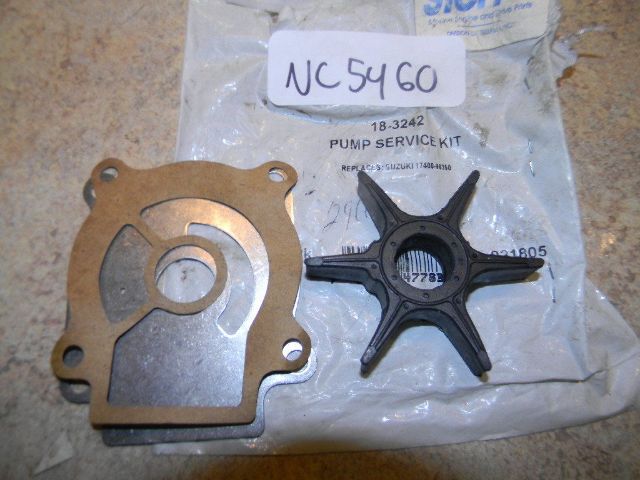 1983 - 2010 NEW! Sierra Water Pump Kit Replaces Suzuki 20 25 30 40 45 50 HP 2 cyl