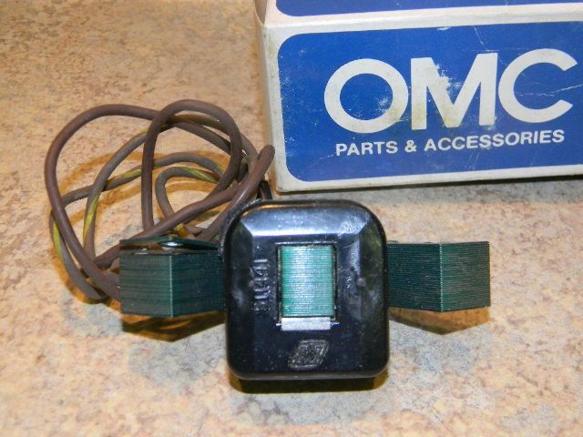 NEW Johnson Evinrude Charge Coil 1977 - 1982 1983 1984 1985 1986 8 - 55 HP 2 cyl