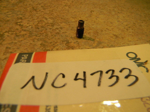 New Johnson Evinrude OMC Orifice Plug