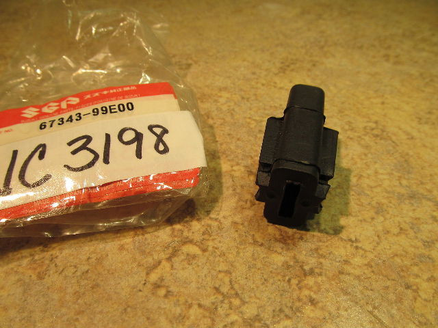NEW NOS Suzuki Remocon Cable Stopper 67343-99E00