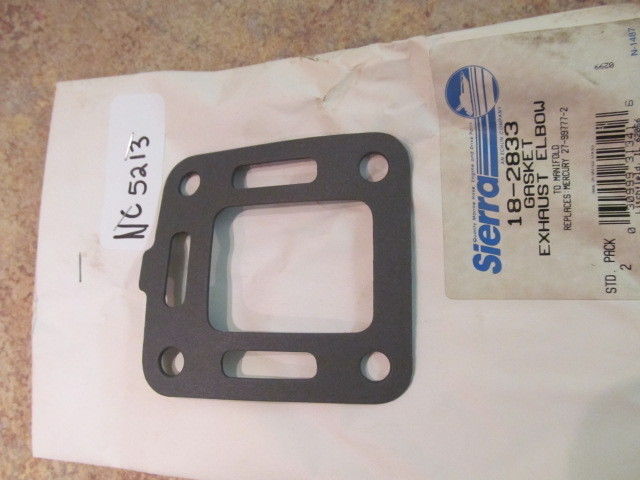 NEW Mercury Gasket Exhaust Elbow 18-2833 replaces 27-99777-2