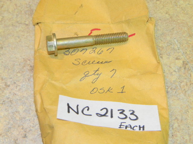 NOS OMC Johnson Evinrude Cylinder Head Screw