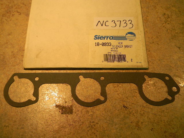 New Sierra Air Silencer Gasket Replaces OMC