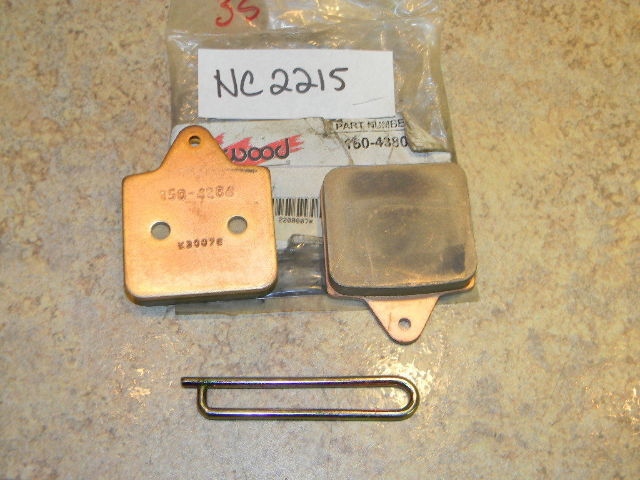 NOS Polaris Wilwood Snowmobile Mid Axle Brake Pad Kit
