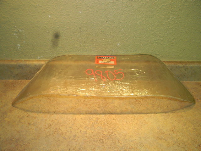 NOS Vintage Sno Stuff Snowmobile Windshield 9 1/2" High Clear