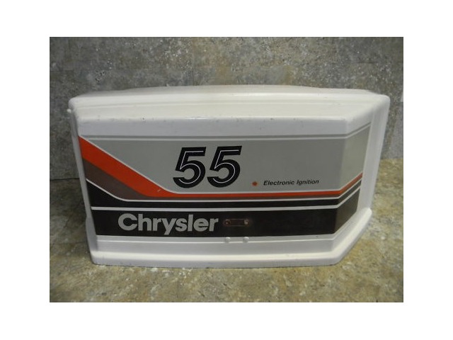 Chrysler Top Cowl Cowling Engine Cover Hood 55 HP 2 cyl 25-1/4"x 15" x 10-3/4"