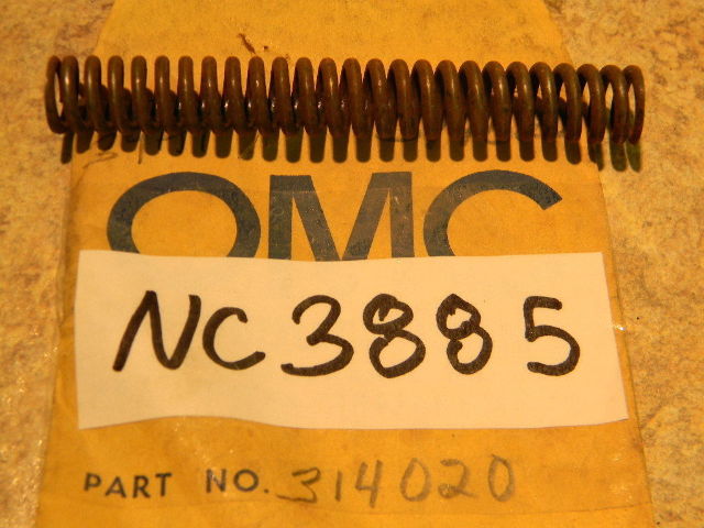 New Johnson Evinrude OMC Propeller Shaft Spring