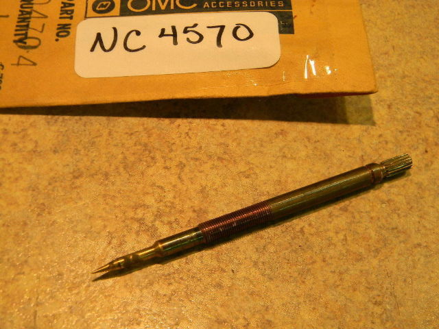 New Johnson Evinrude OMC Needle Valve