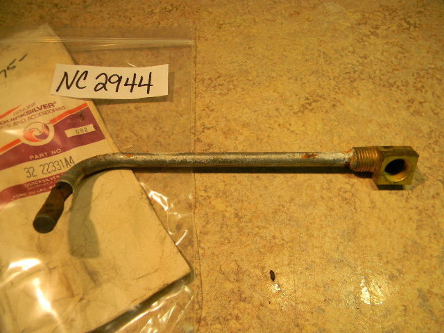 NEW Mercury Quicksilver Tubing light rust
