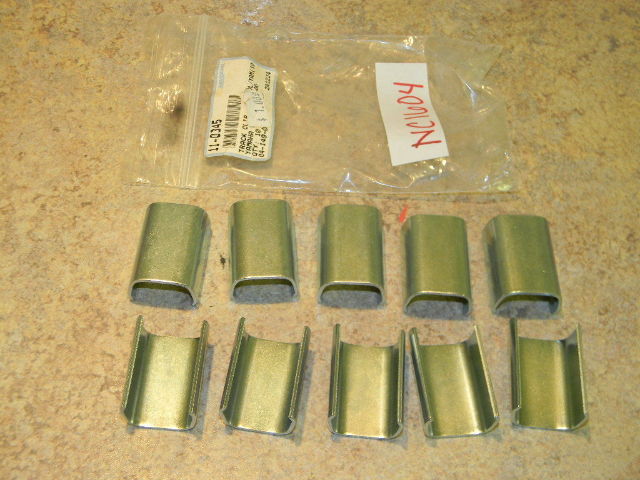 NOS Marshall Distributing Snowmobile Track Clips set of 10