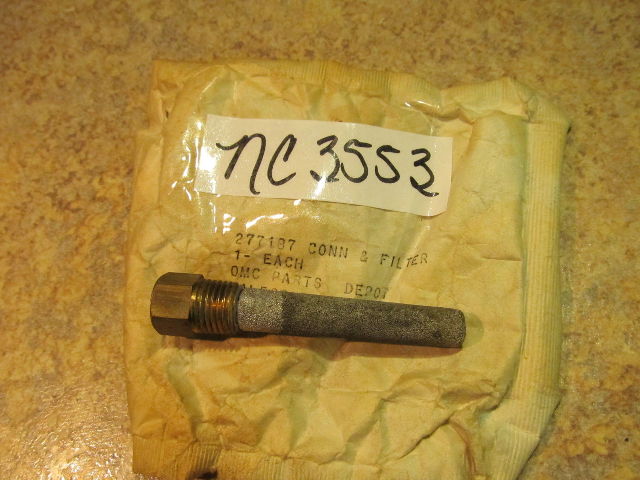 NEW NOS OMC Johnson Evinrude Conn and Filter 277187